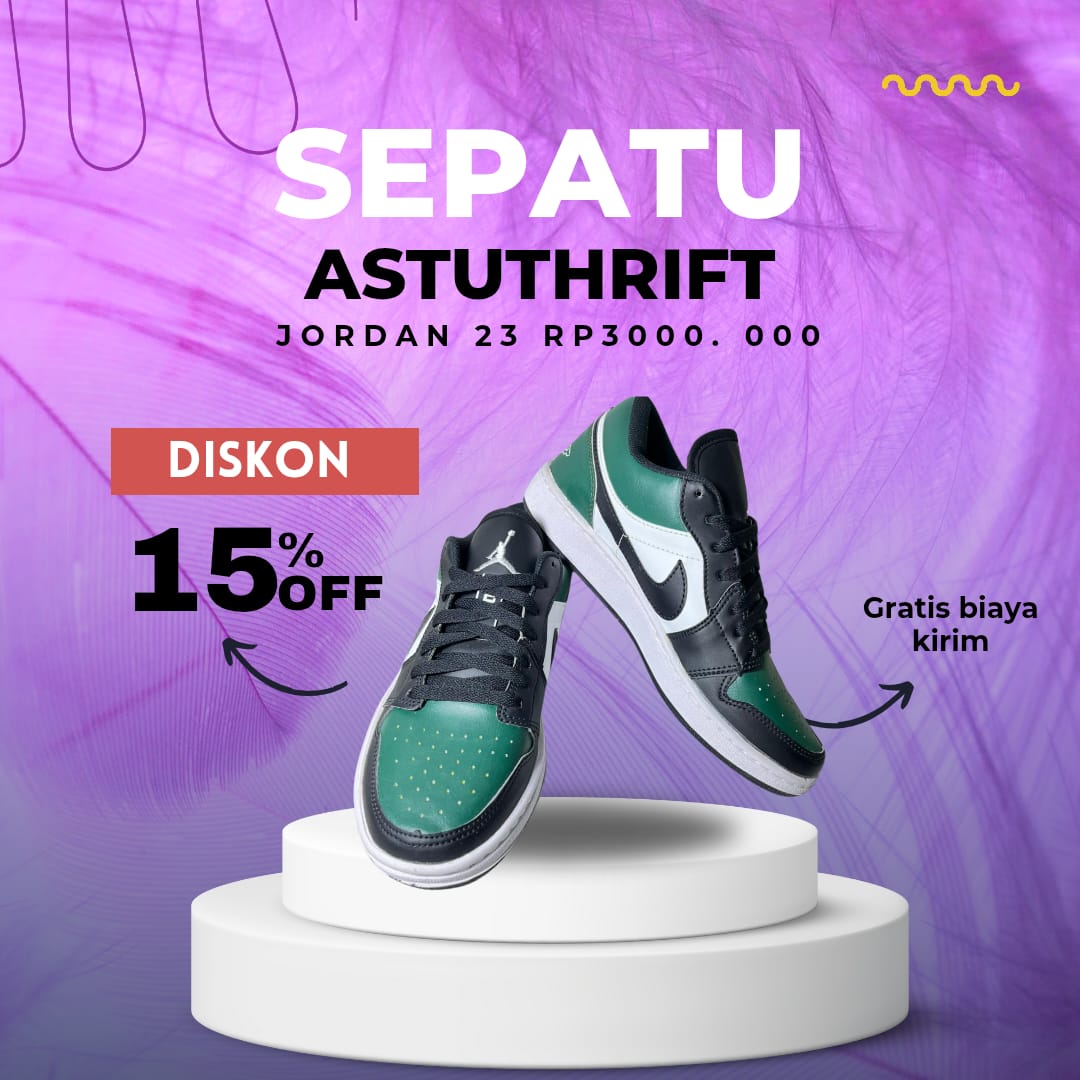 NIKE AIRMAX HITAM HIJAU