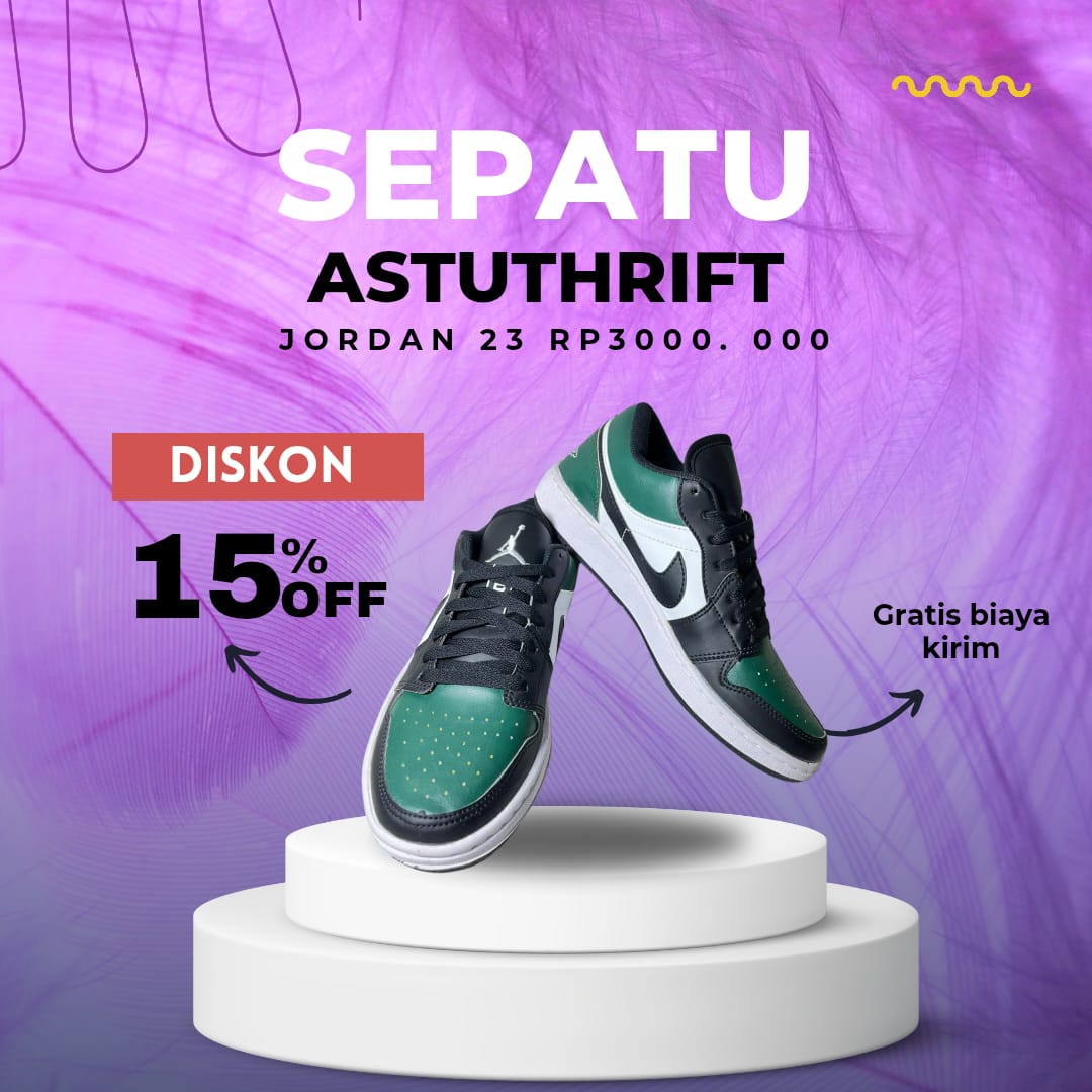 NIKE AIRMAX HITAM HIJAU