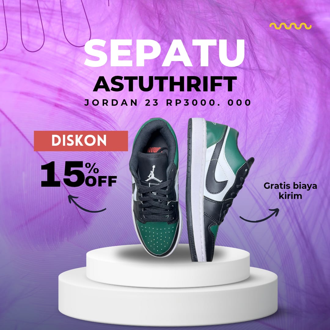 NIKE AIRMAX HITAM HIJAU
