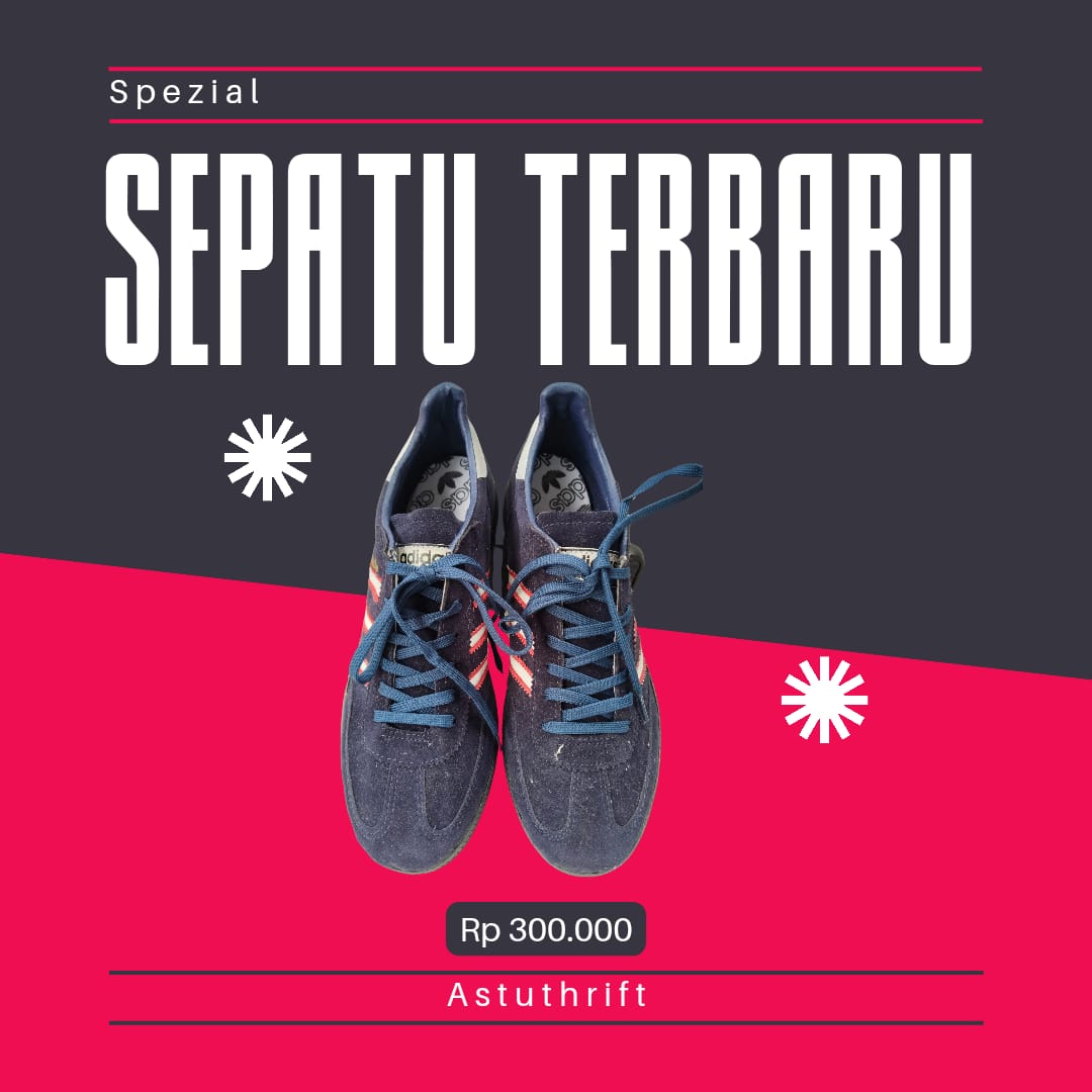 Sepatu ADIDAS SPEZIAL Biru Merah