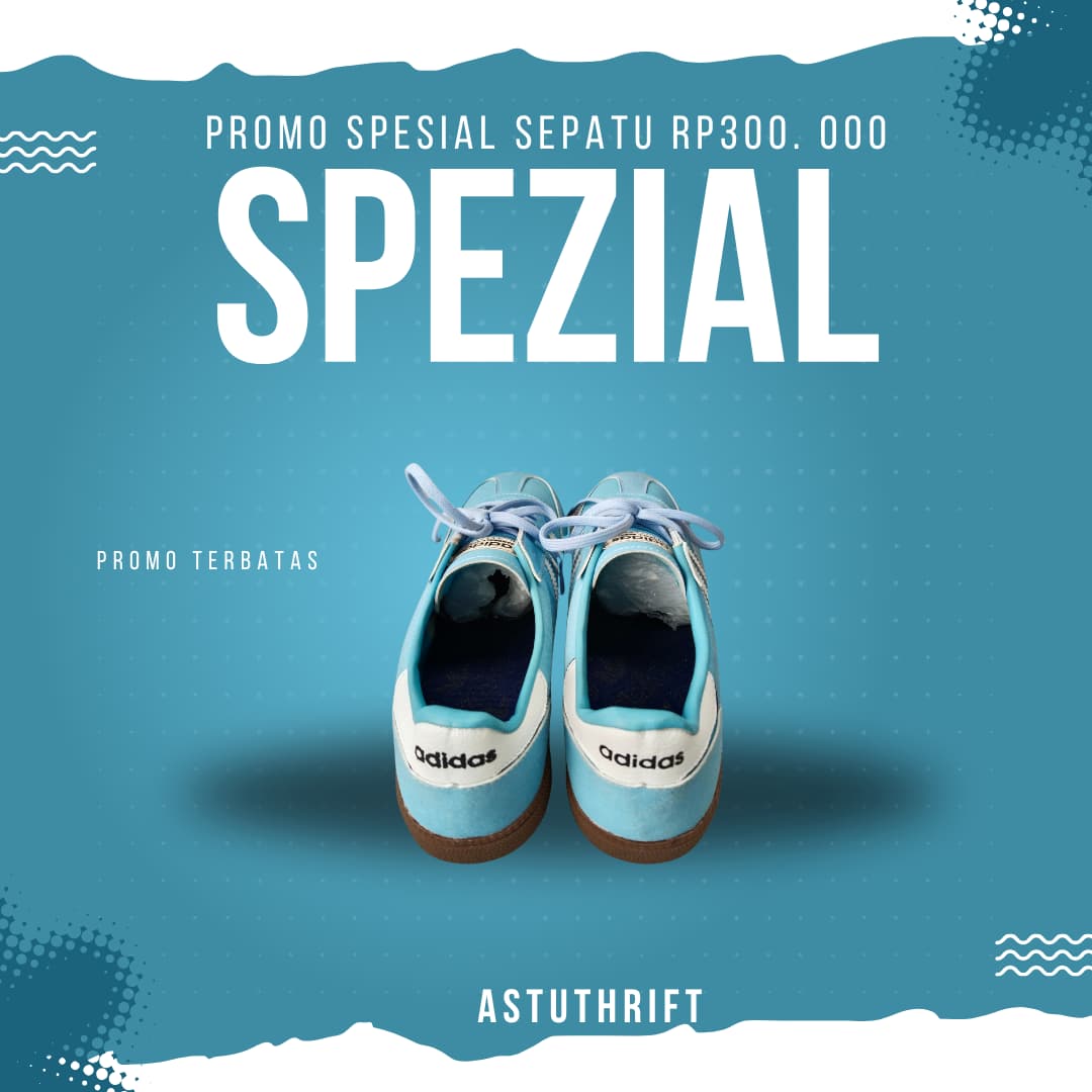 Sepatu ADIDAS SPEZIAL Ice Blue