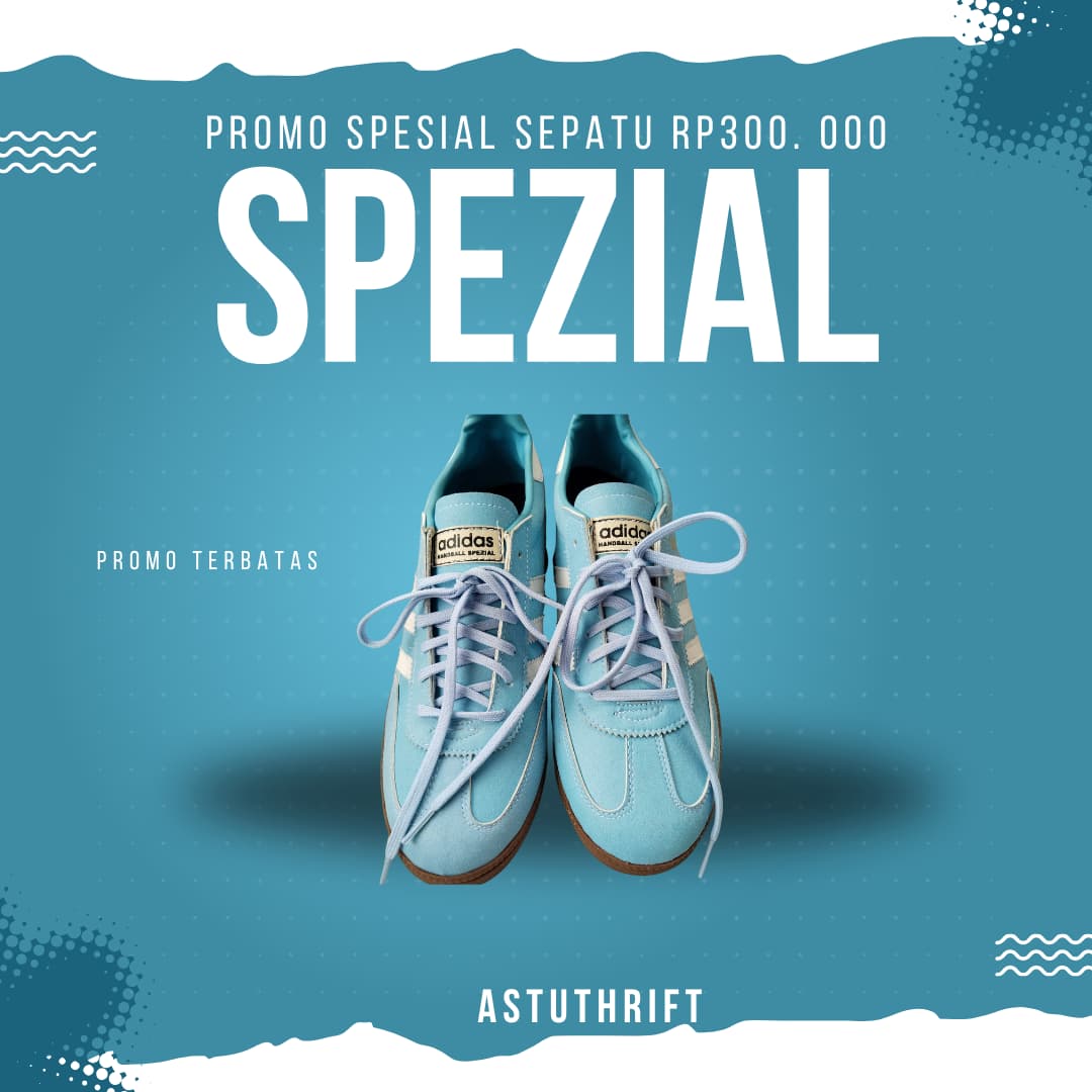 Sepatu ADIDAS SPEZIAL Ice Blue
