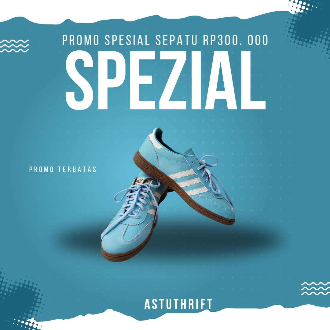 Sepatu ADIDAS SPEZIAL Ice Blue